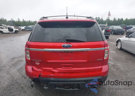 2012 Ford Explorer Limited z USA, uszkodzony, nr VIN 1FMHK8F87CGA42844